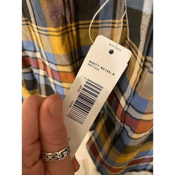 Pendleton 🐾 Surf Size Small Button Down Plaid Shirt - Picture 5 of 6